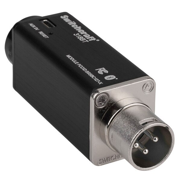 Main product image for Switchcraft 318BT AudioStix Phantom Powered XLR Blu 245-5303
